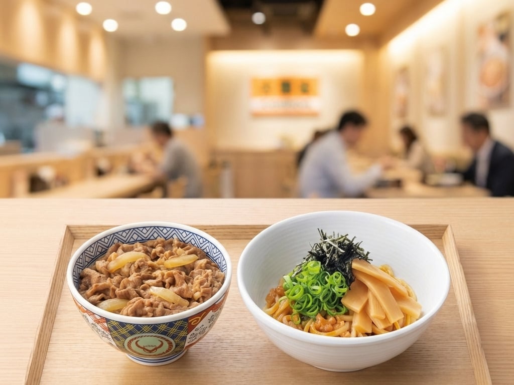 日本吉野家「牛丼、油麵」組合曝光！這 6 種牛丼規格任你選！