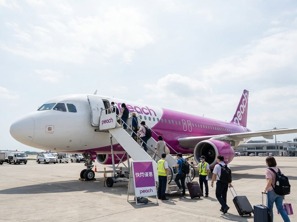 日本樂桃航空推出快閃優惠曝光！搶購時間、訂票方式⋯一次看！