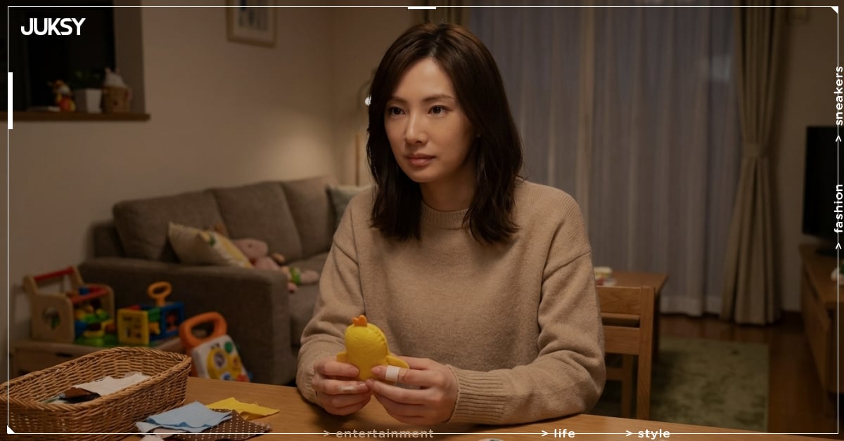 北川景子為孩子手縫玩偶！女神居家生活意外接地氣！