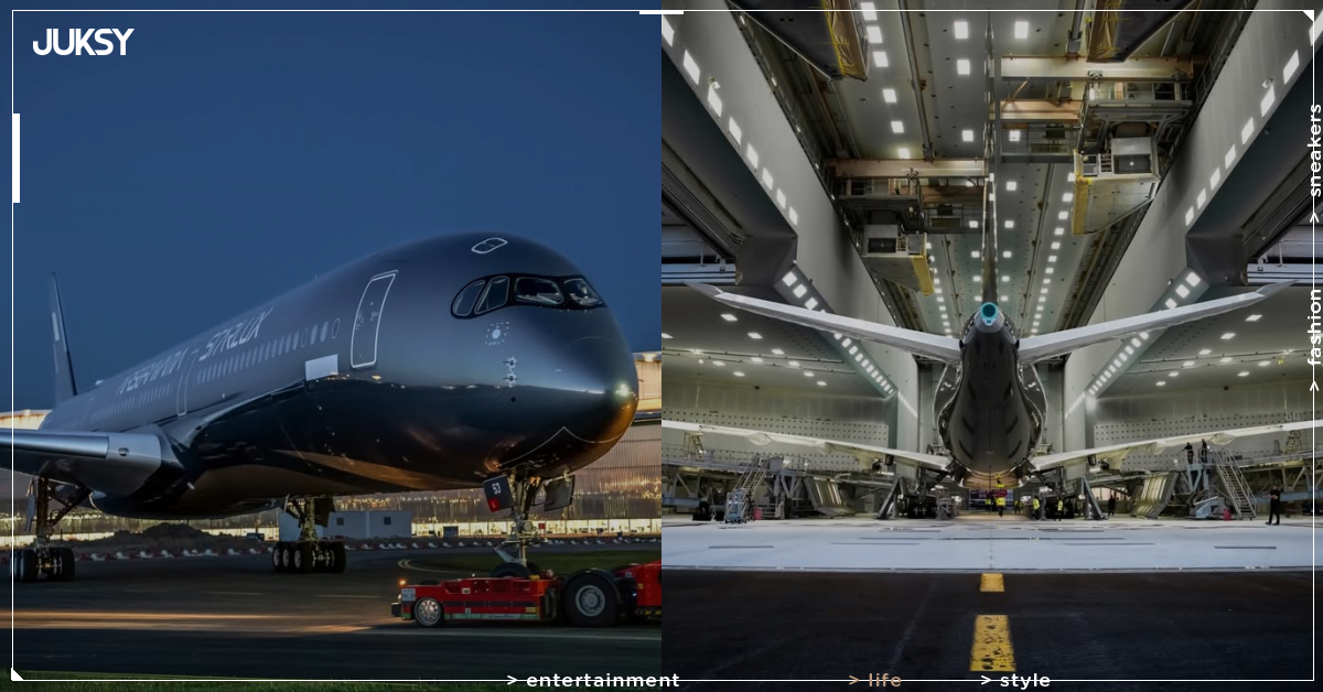 空山基 × 星宇航空聯名客機登場！70 公尺銀色藝術機閃耀亮相，網驚呼：「根本是會飛的藝術雕塑！」