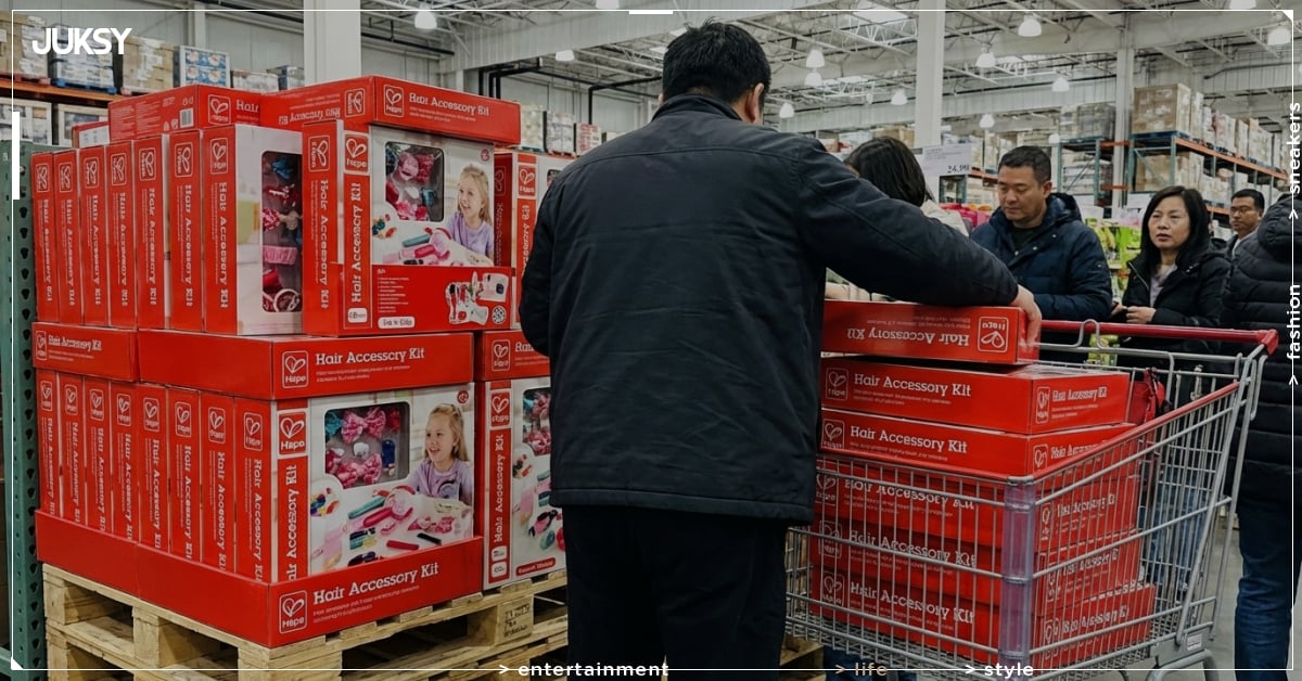 好市多 costco Hape 梳妝台爆紅！代購業者霸位阻擋顧客引網怒！