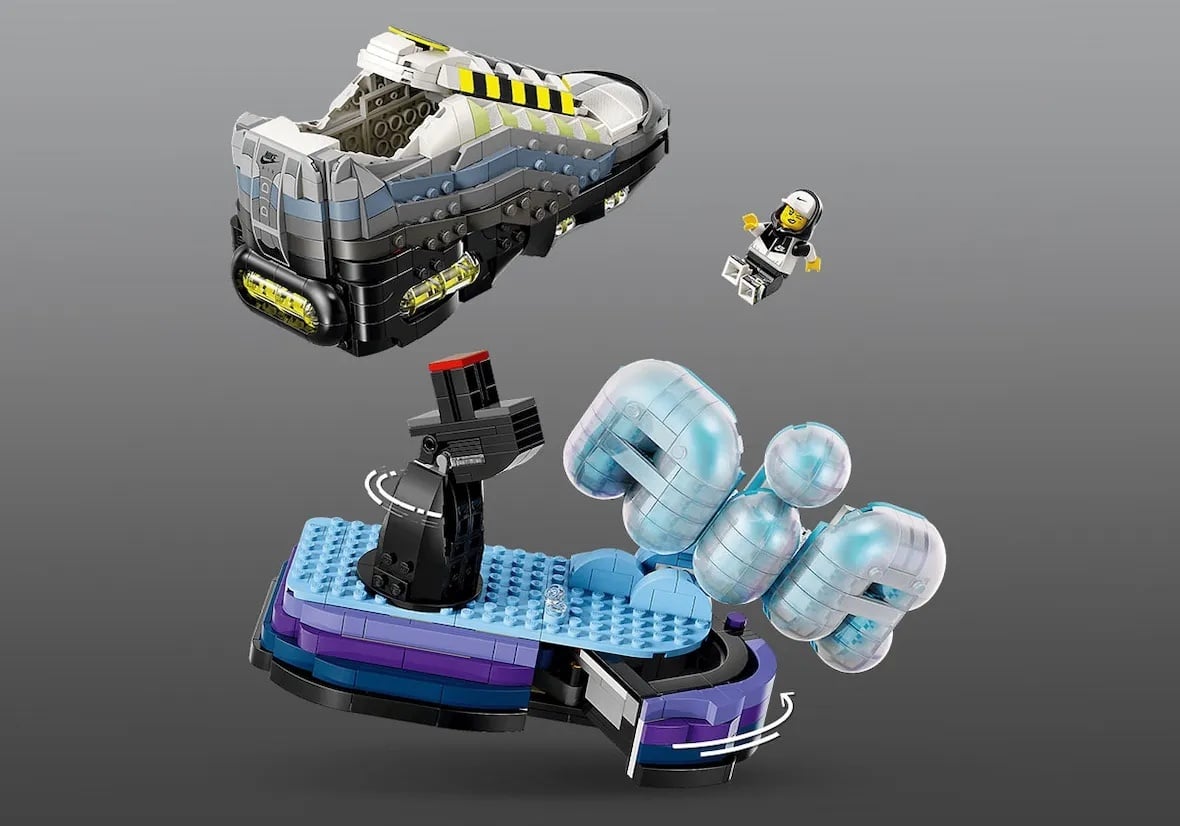 LEGO x Nike Air Max 95「Neon」樂高積木套組登場！全球限量 1213 組、螢光黃色調經典不敗！