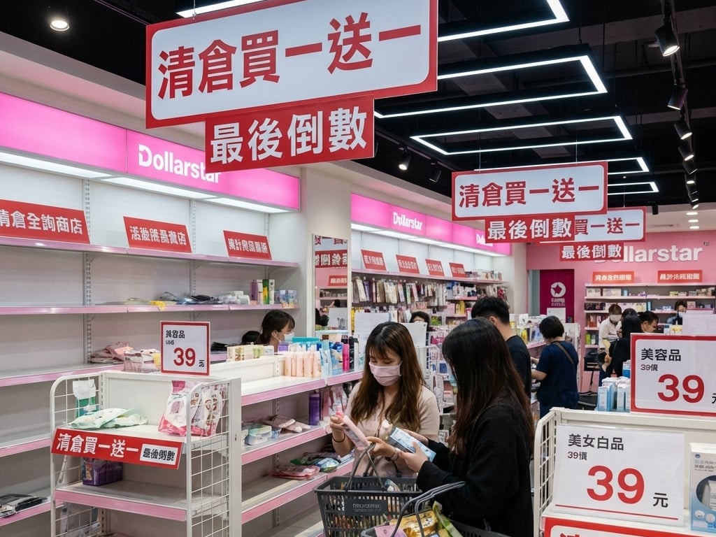 達樂星買一送一清倉最後倒數！39 元買到爽平價百貨宣布歇業！