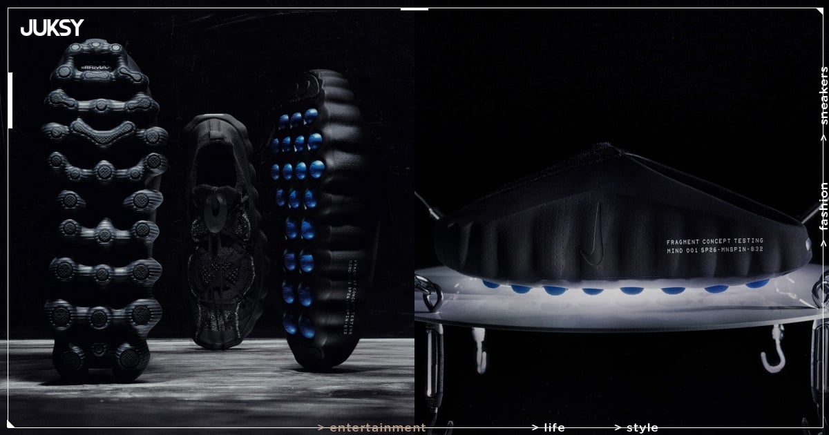 fragment design x Nike 全新聯名發售情報整理！Mind 001 閃電拖鞋、Air Liquid Max 都來了！