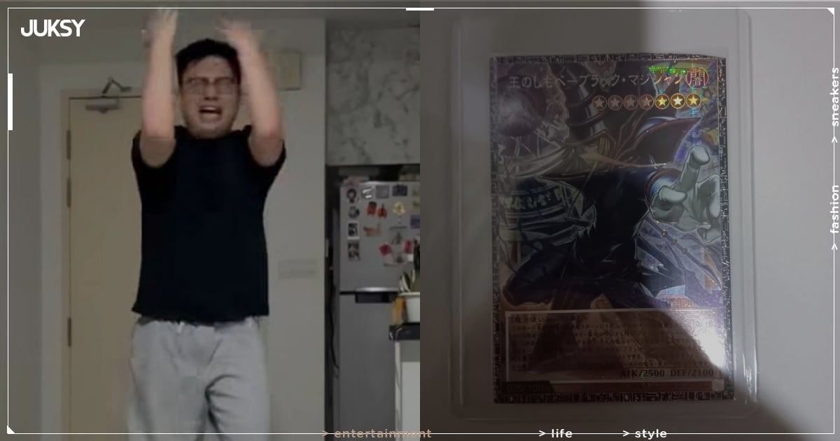 網友剪壞價值百萬遊戲王「超框黑魔導」限量神卡！抱頭崩潰引熱議「車頭期款沒了⋯」
