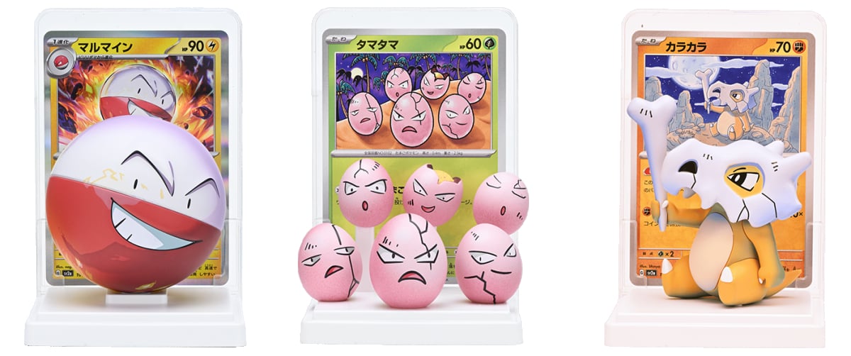 寶可夢中心推出「PTCG 寶可夢卡牌插畫立體收藏」！耿鬼等 13 款插畫立體呈現可愛爆擊！