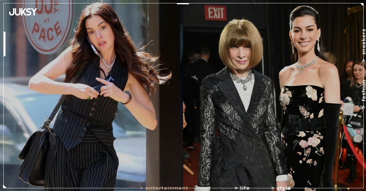 2026 奧斯卡／安海瑟薇、安娜溫圖重現《穿著 Prada 的惡魔》女魔頭無視橋段！掀全場回憶殺！