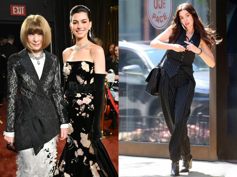 2026 奧斯卡/安海瑟薇、安娜溫圖重現《穿著 Prada 的惡魔》女魔頭無視橋段!掀全場回憶殺!