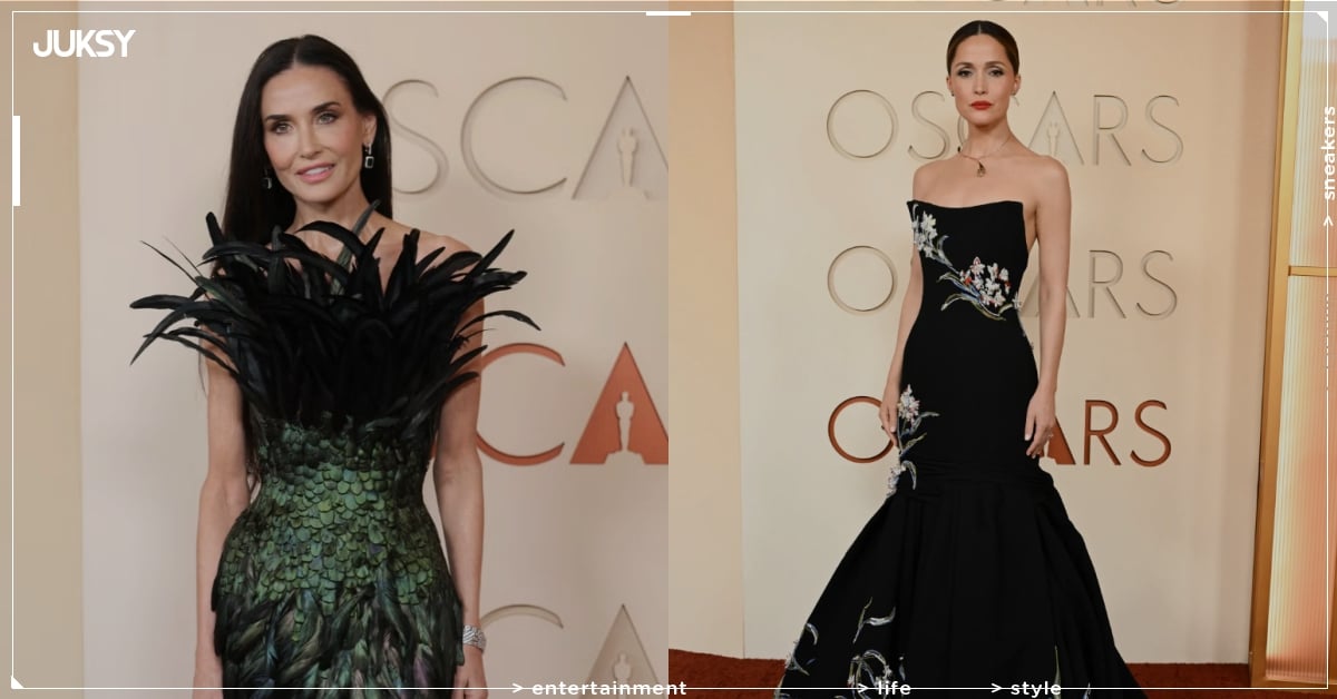 海蒂克隆 Heidi Klum 透視禮服亮相奧斯卡!潔西伯克利、蘿絲拜恩齊聚紅毯秀風采!