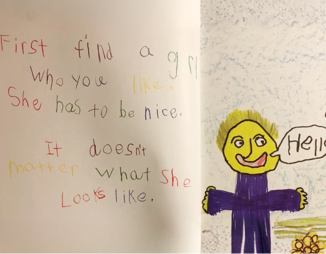 情人節還單身？小朋友親手寫的戀愛秘笈爆紅！撩妹技巧連大人都該學⋯網笑：「小孩比我們更懂談戀愛」！