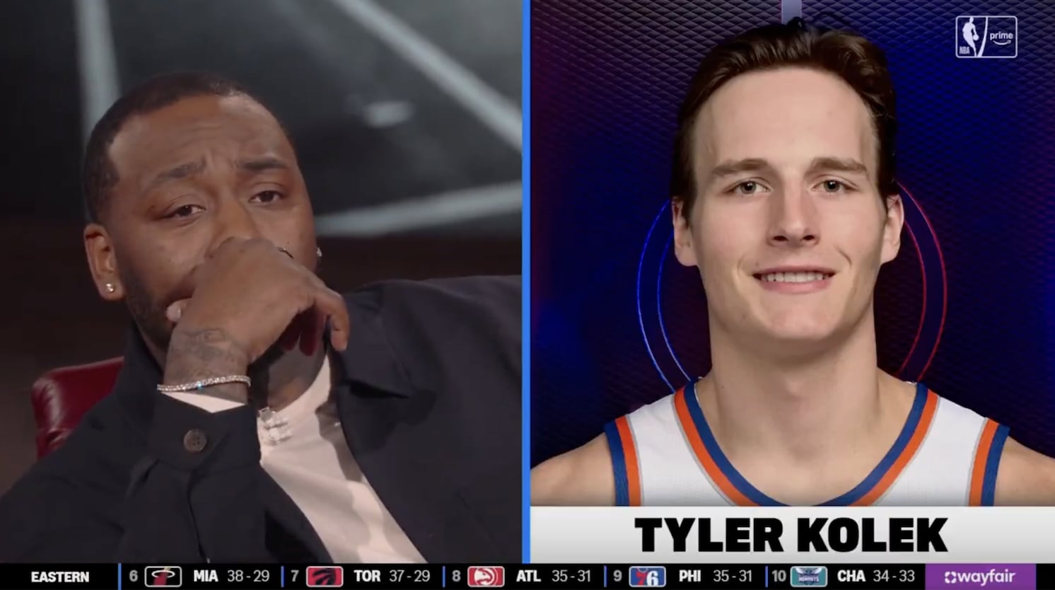 NBA/約翰沃爾 John Wall 盲猜替補球員大學出身!20 題答對 16 題驚豔全場!