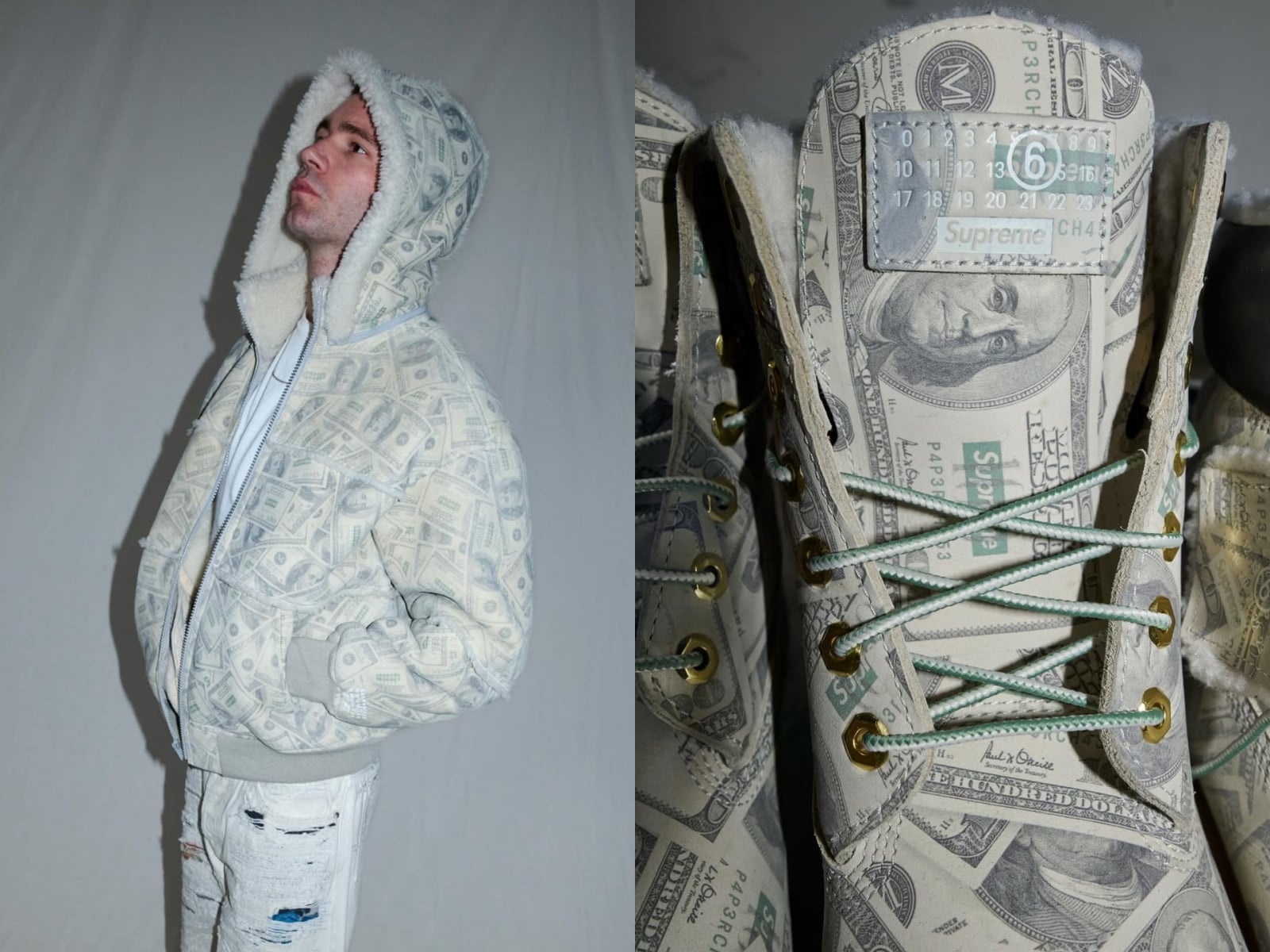 Supreme x MM6 2026 春季聯名正式登場！百元鈔滿版印刷、Box Logo、丹寧系列⋯販售資訊完整公開！