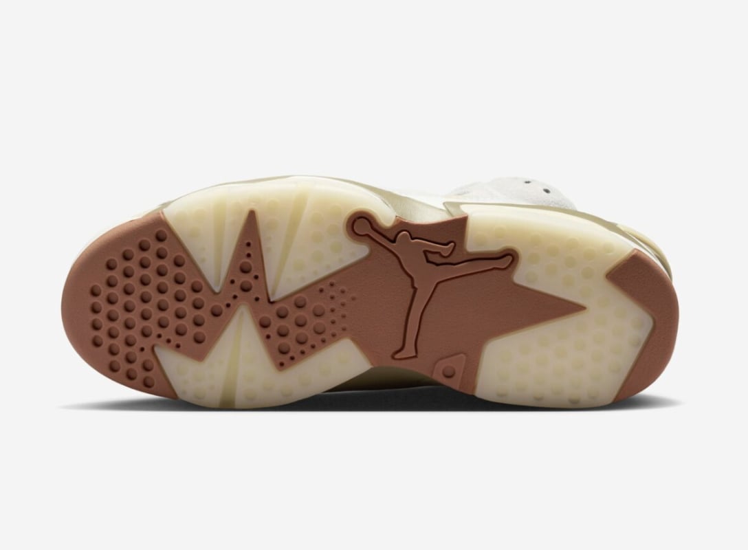 Air Jordan 6 HS（Sail/Neutral Olive）配色登場！35 週年麂皮升級版發售時間曝光！