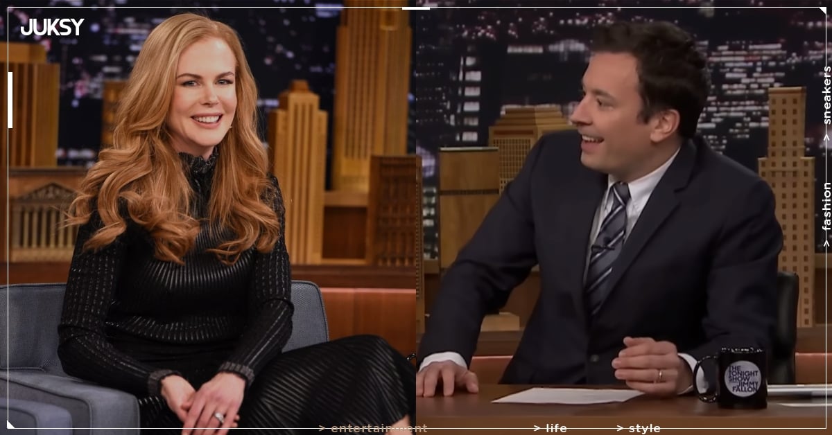 妮可基嫚 Nicole Kidman 曝光與吉米法隆 Jimmy Fallon「尷尬約會」，電玩宅男完全沒在聽！