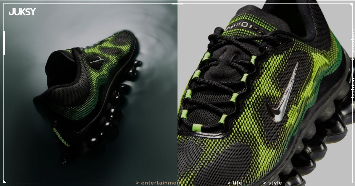 Nike Air Liquid Max 正式發表「台灣發售」公開！搭載 Nike Air 點載式科技、箭毒蛙為靈感超吸睛！