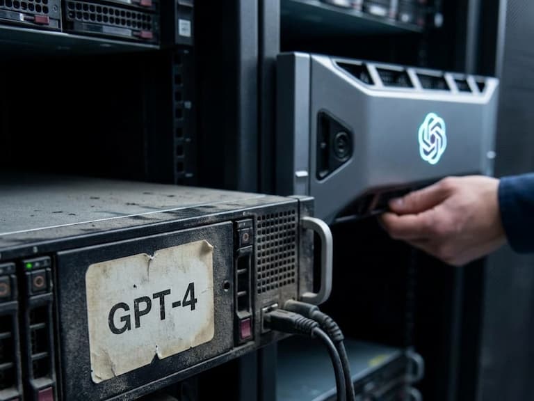 GPT-4 正式退役！34個月稱霸AI市場後走入歷史，使用者急遷移