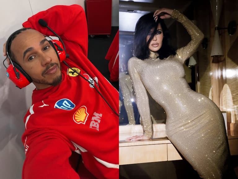 金卡戴珊 Kim Kardashian IG 曬奧斯卡派對造型！路易斯漢米爾頓 Lewis Hamilton 愛心眼留言再掀戀情猜測！
