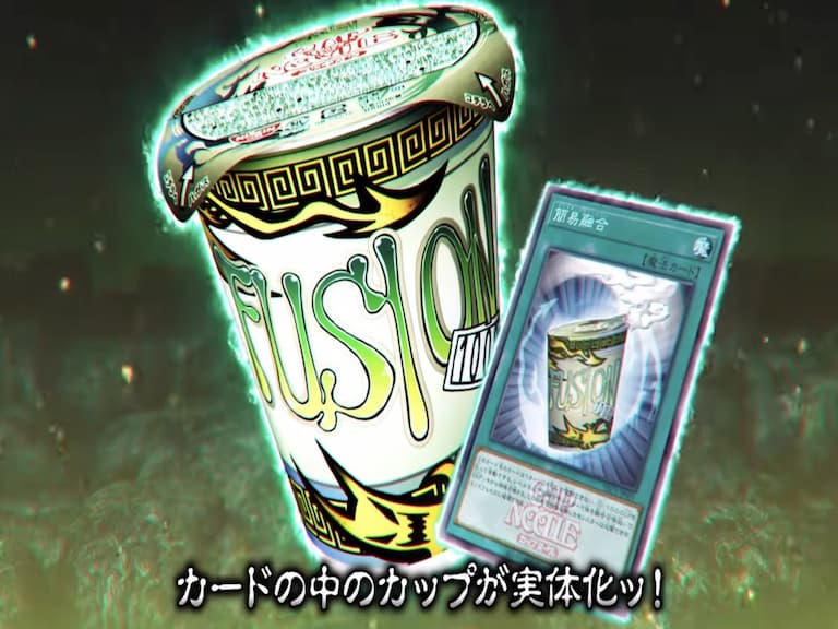 《遊戲王》迷必收!日清真的把「簡易融合」卡牌理的杯麵做出來了,20 入限定組正式開搶!