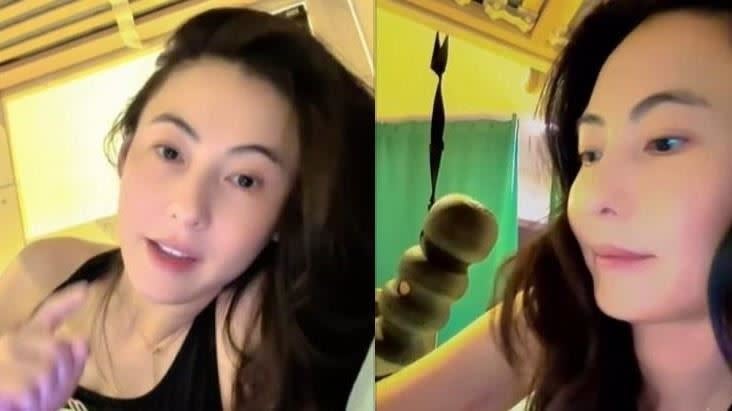 張柏芝 45 歲素顏零細紋！網友驚呆：「看不出是三寶媽！」