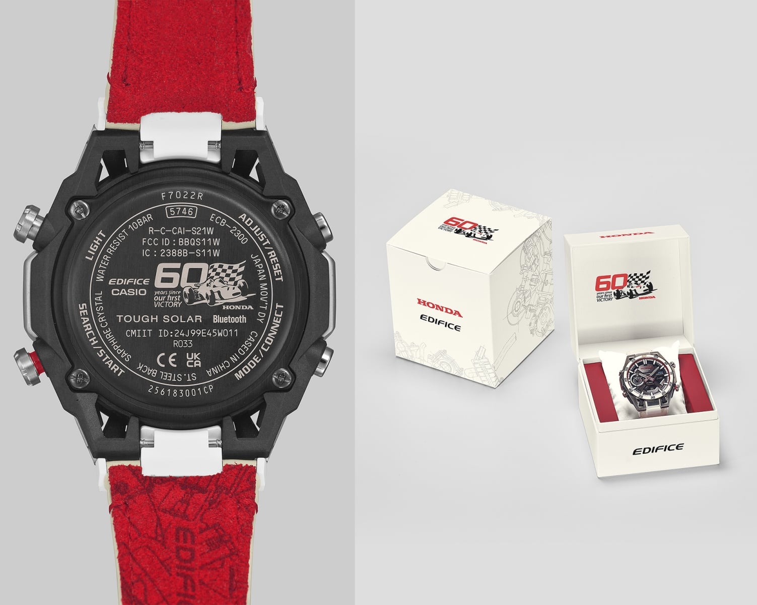 F1／CASIO × HONDA 聯名錶必收！RA272 傳奇賽車化身腕錶，紅白金配色、轉速表倒數計時器必看！