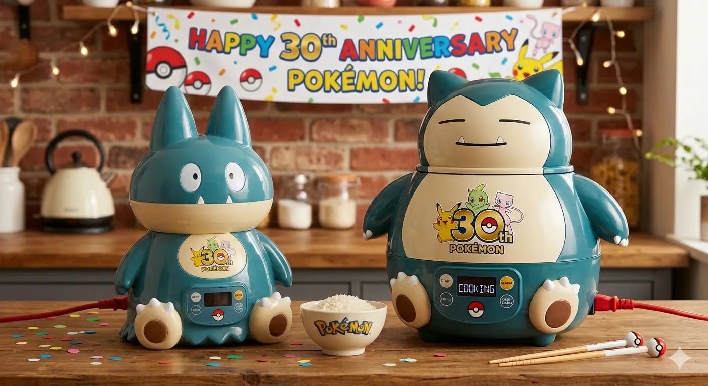 寶可夢 30 週年限定？皮卡丘電飯鍋可愛爆擊，非官方商品卻已掀起高度討論！