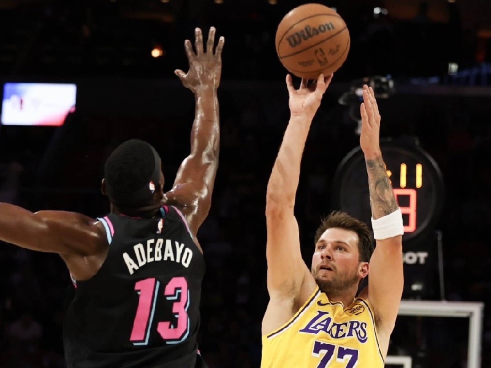 NBA／Luka Doncic 單場 60 分震撼全聯盟！Bam Adebayo 秒回應：「83 分沒那麼容易」引發網友論戰！