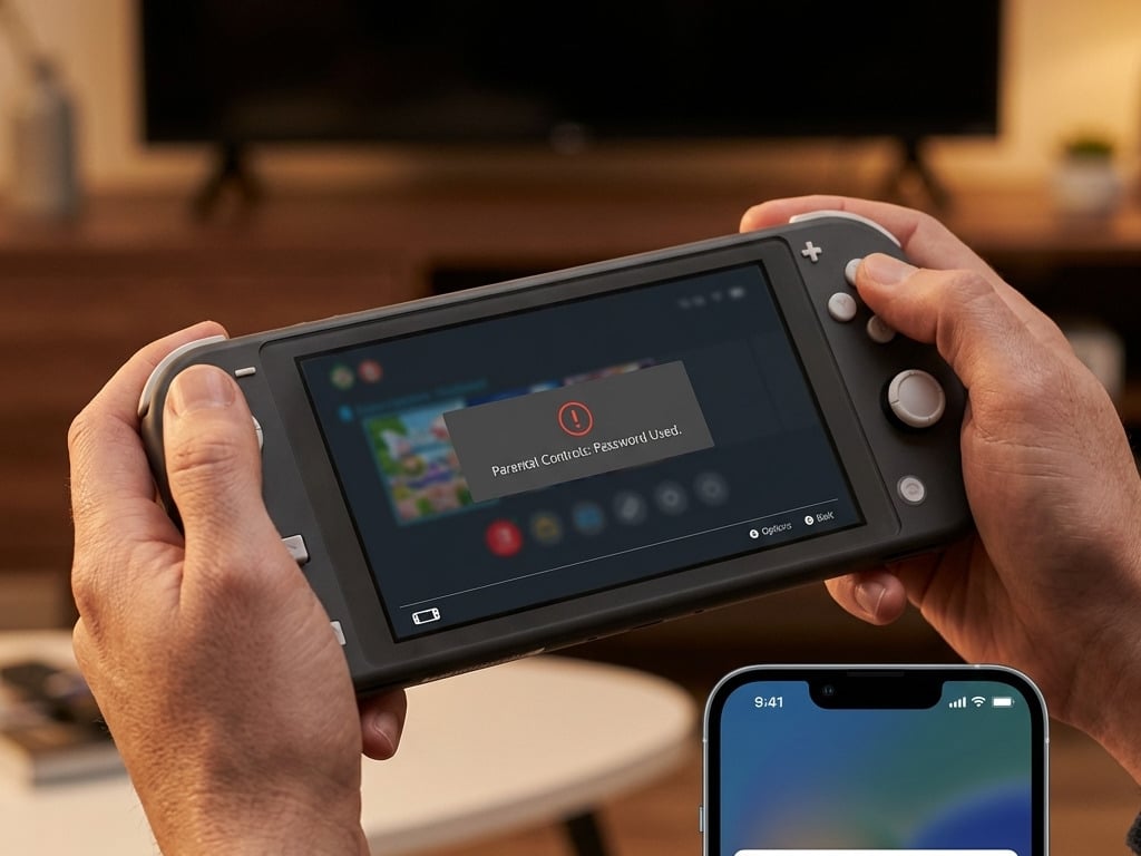任天堂 Switch 22.0.0 更新家長監護新功能：破解密碼將即時通知，網友笑稱小孩噩夢