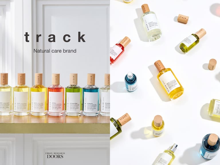 日本天然保養品牌 track 首次進駐 URBAN RESEARCH DOORS