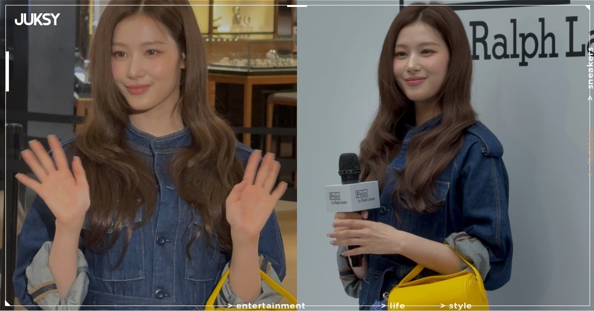 TWICE Sana 現身台北 101！Polo Ralph Lauren 春夏限定 Polo Play 快閃店登場，SANA 同款包一次看！