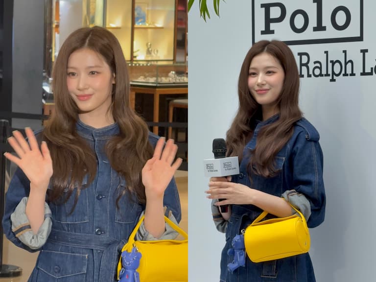 TWICE Sana 現身台北 101!Polo Ralph Lauren 春夏限定 Polo Play 快閃店登場,SANA 同款包一次看!