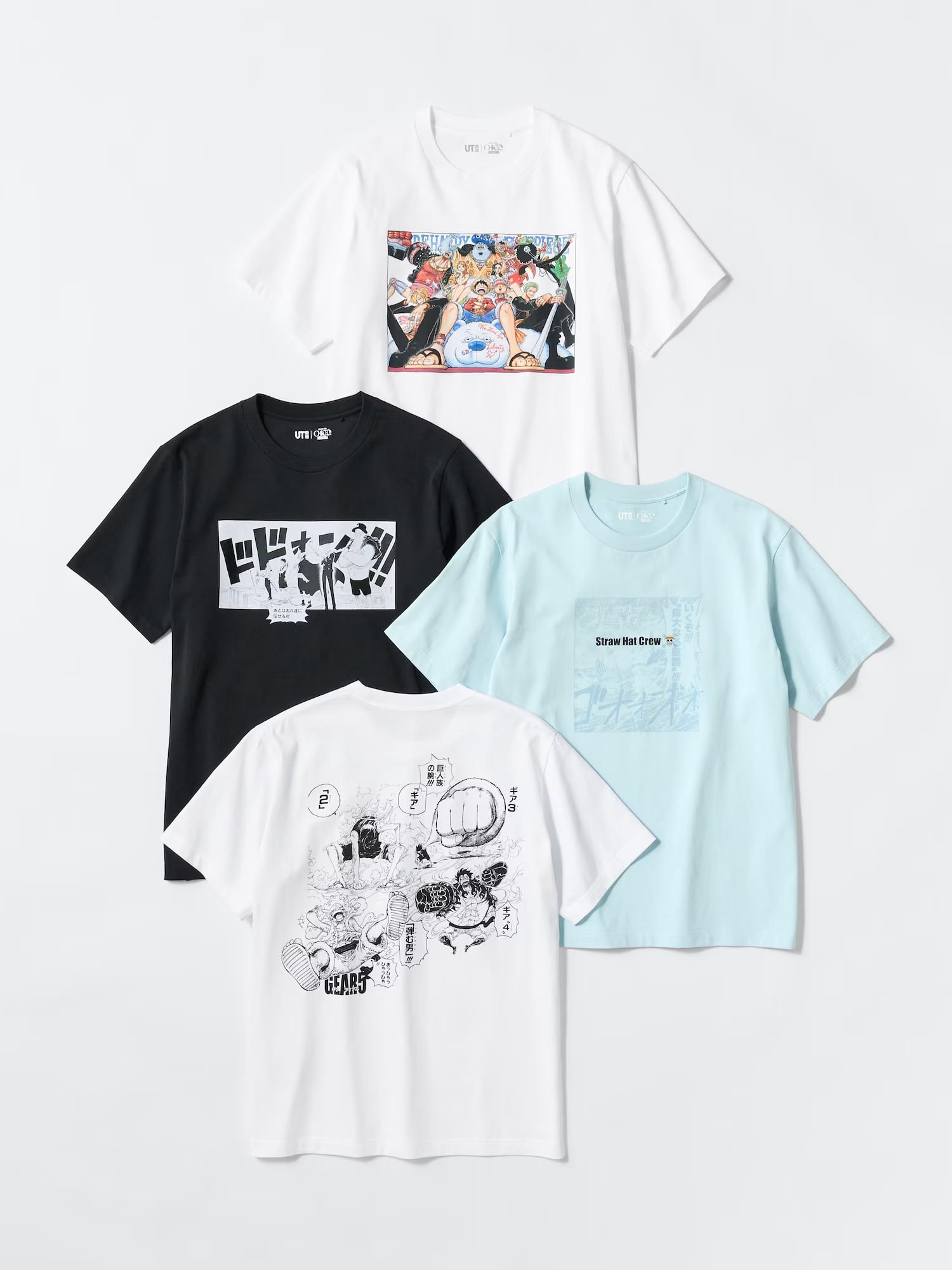 UNIQLO x 集英社百年紀念 UT 第二彈！航海王、火影忍者等 8 部經典作品登場