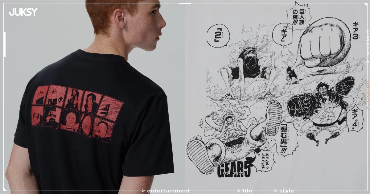 UNIQLO x 集英社百年紀念 UT 第二彈！航海王、火影忍者等 8 部經典作品登場