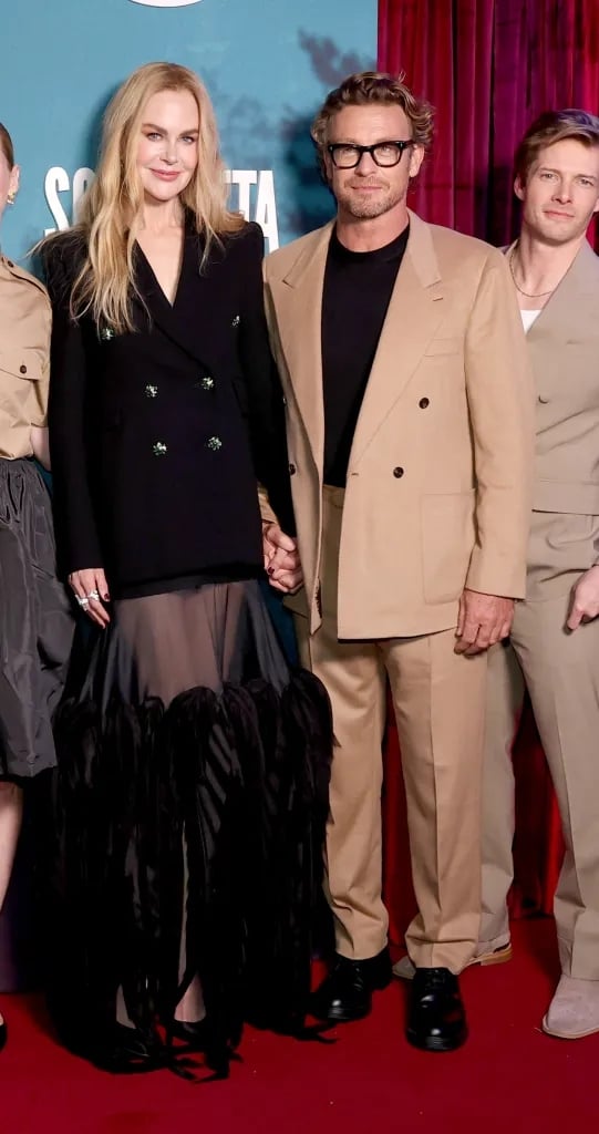 妮可基嫚 Nicole Kidman 離婚爆新戀情！紅毯牽手西蒙貝克緋聞引熱議！