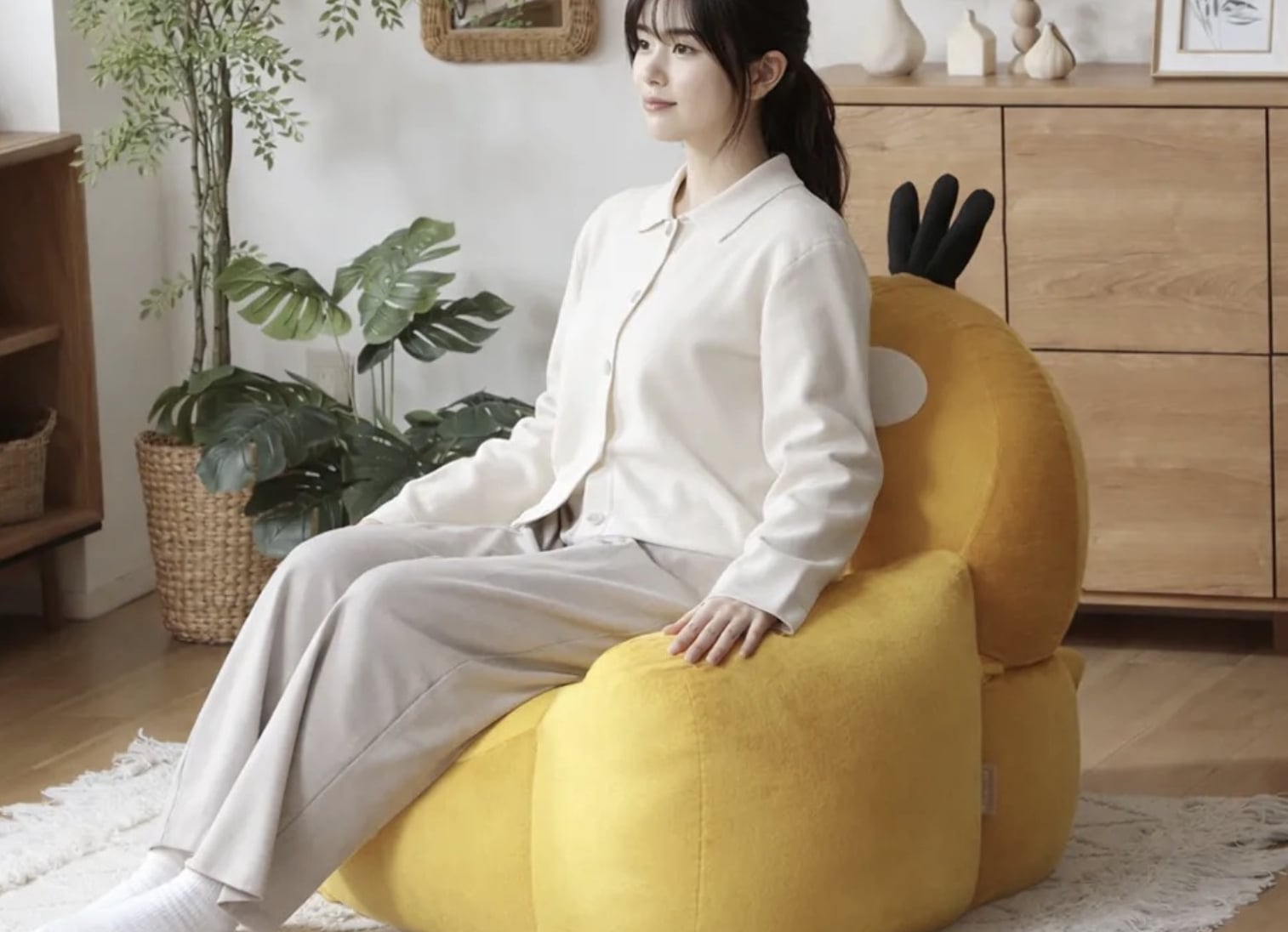 寶可夢沙發又來了！可達鴨化身超療癒懶骨頭沙發，你的房間絕對需要它！