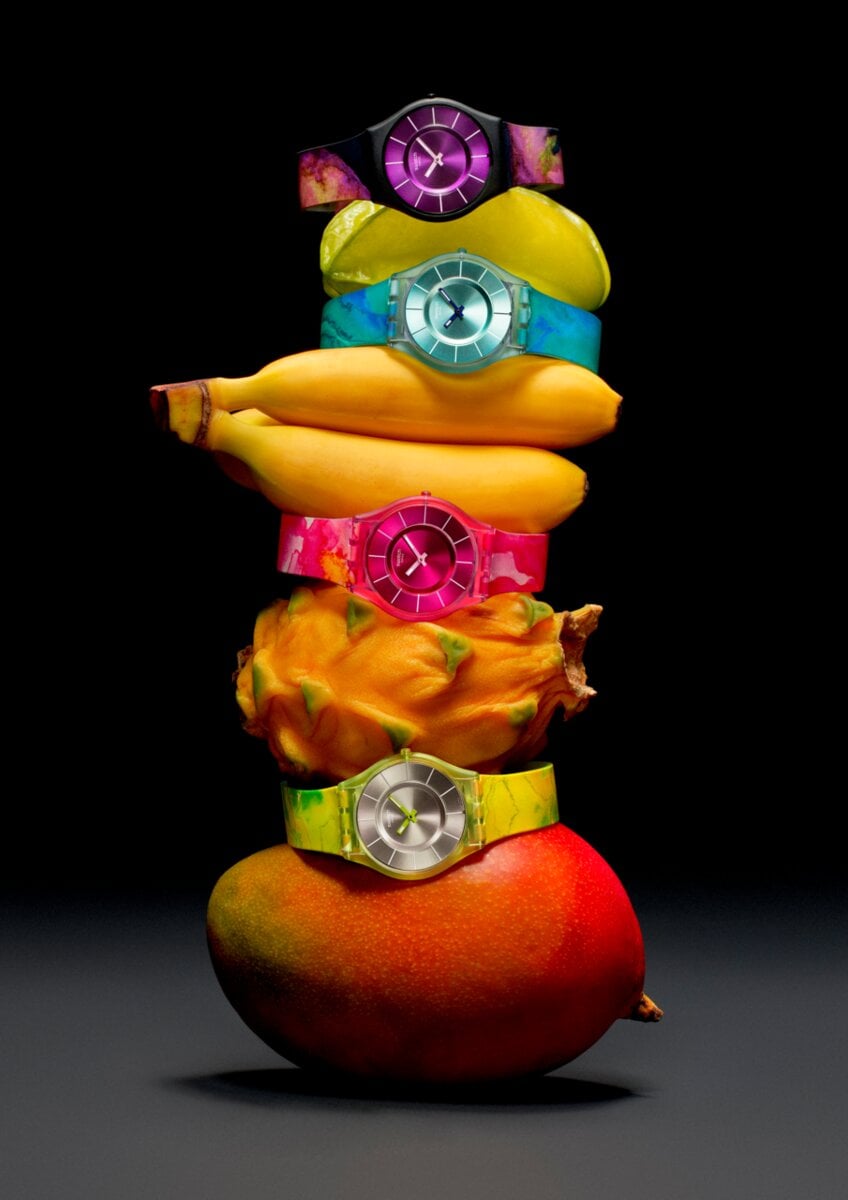 Swatch 熱帶天堂系列來了！SKIN 經典錶款變身彩虹戰士，輕盈簡約設計讓粉絲讚爆：「每一款都想收！」