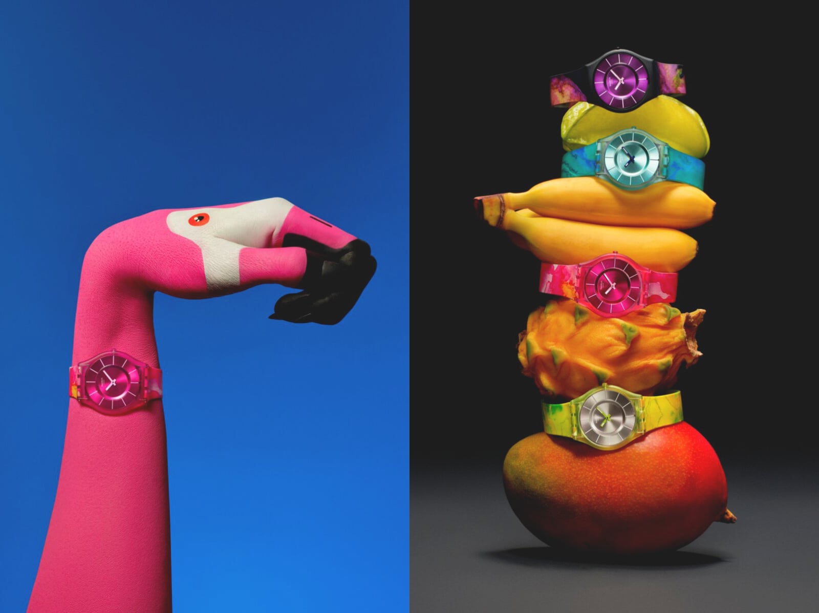 Swatch 熱帶天堂系列來了！SKIN 經典錶款變身彩虹戰士，輕盈簡約設計讓粉絲讚爆：「每一款都想收！」