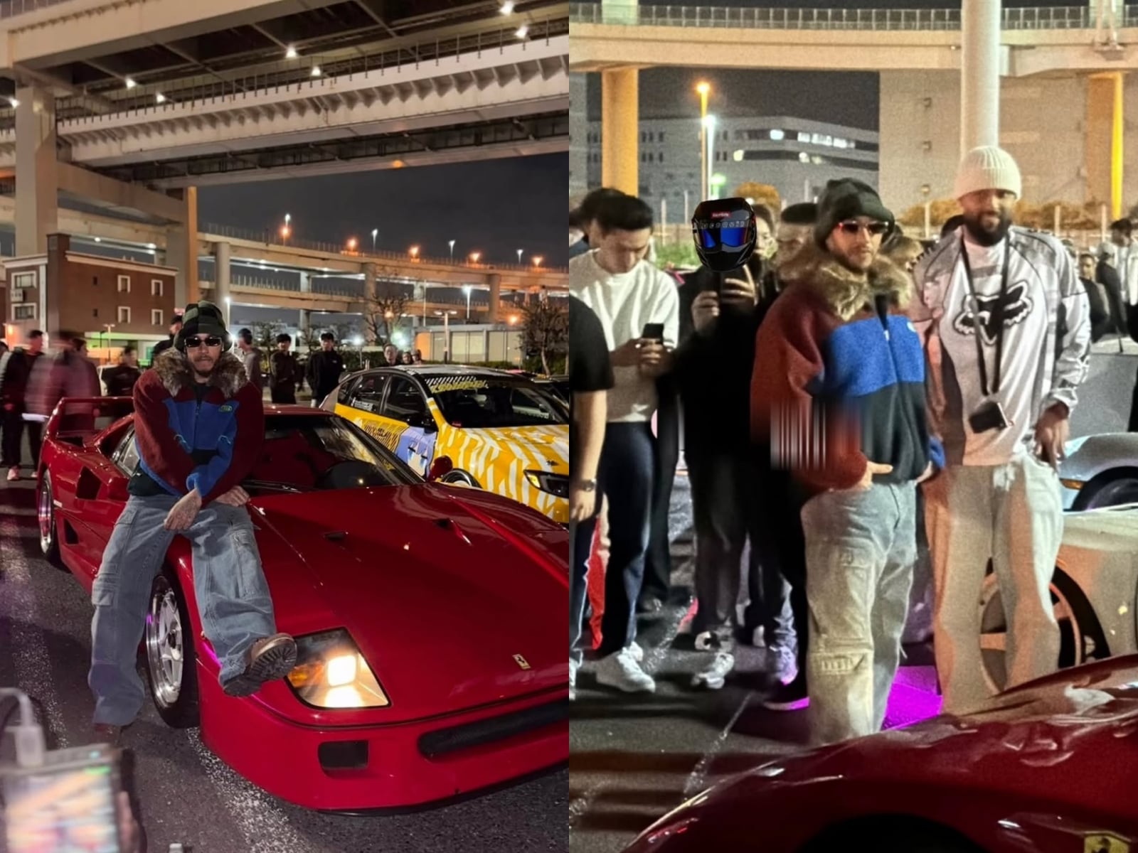 七冠王 Lewis Hamilton 深夜現身東京大黑停車場！從日產天際線升級義大利超跑，JDM 文化圈沸騰！