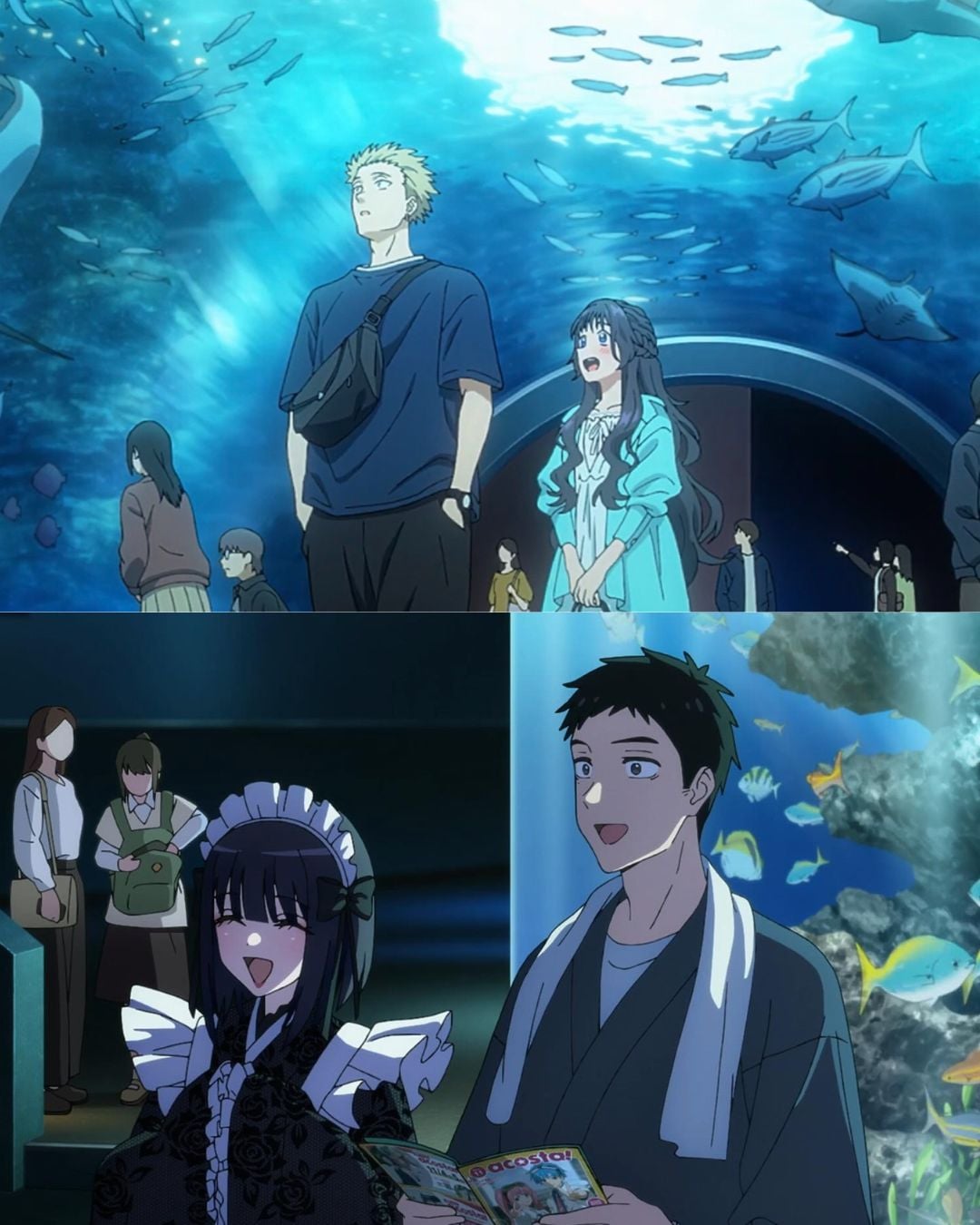 動漫都認證的約會聖地！水族館的曖昧因子比拜月老有用！