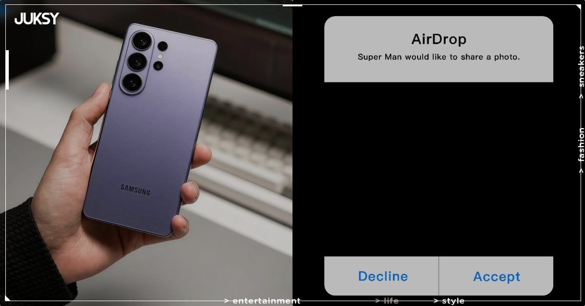 三星 Samsung 手機 Airdrop 功能台灣上線！跟 iPhone 傳照片再也無限制！