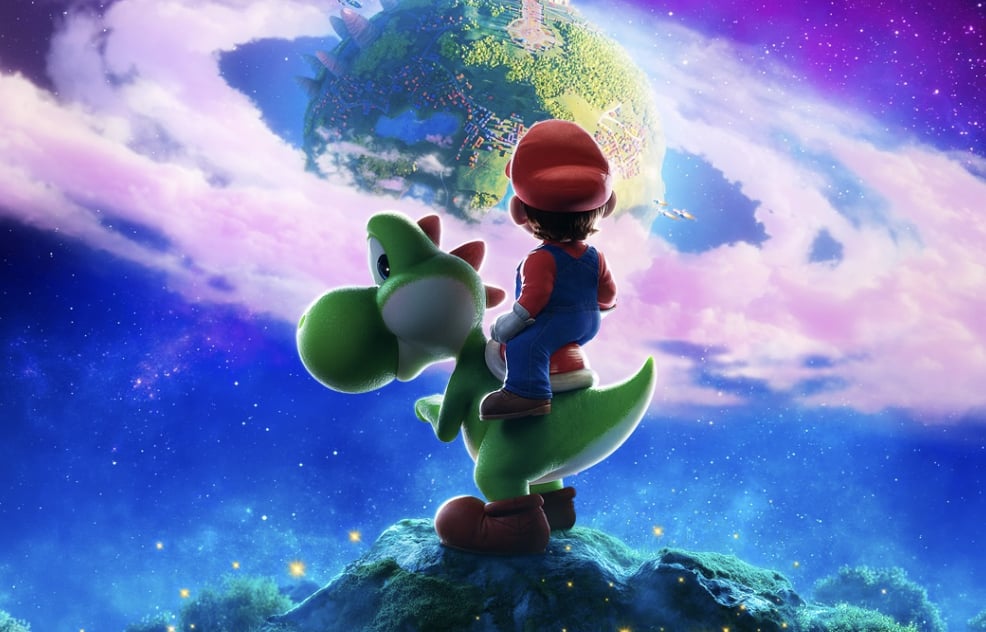 《超級瑪利歐銀河電影版》耀西爆米花桶開賣!威秀瑪利歐電影周邊、免費海報攻略一次看!