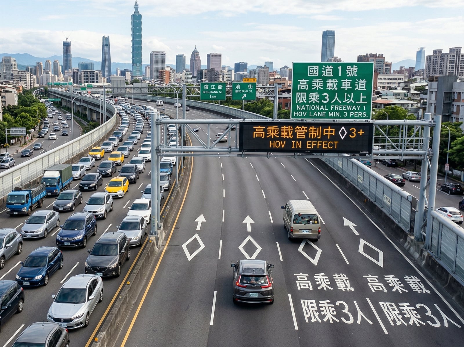 2026 清明連假高乘載、國道管制懶人包！收費、匝道封閉一次看！