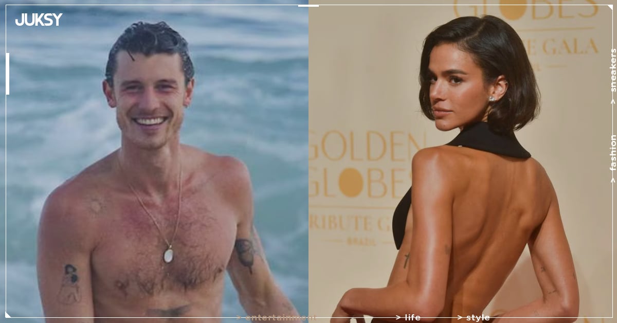 尚恩曼德斯 Shawn Mendes、布魯娜馬爾科辛熱戀！海灘激吻放閃照曝光掀熱議！