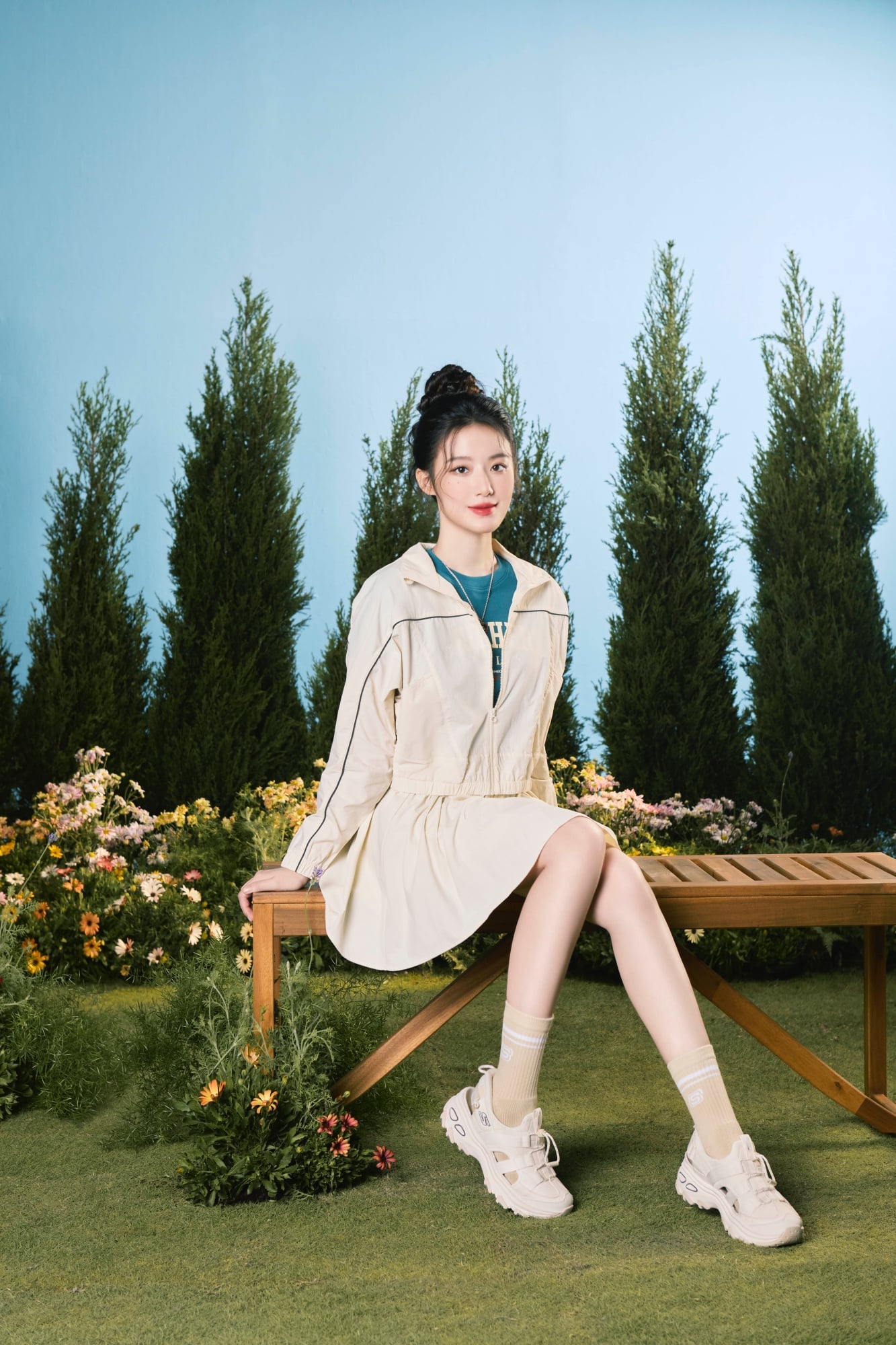 舒華穿上 SKECHERS 新鞋狂讚「甜酷並存」!Urban Outdoor 風格爆紅,D'LITE MAX、D'LITES HIKER 售價一次看!