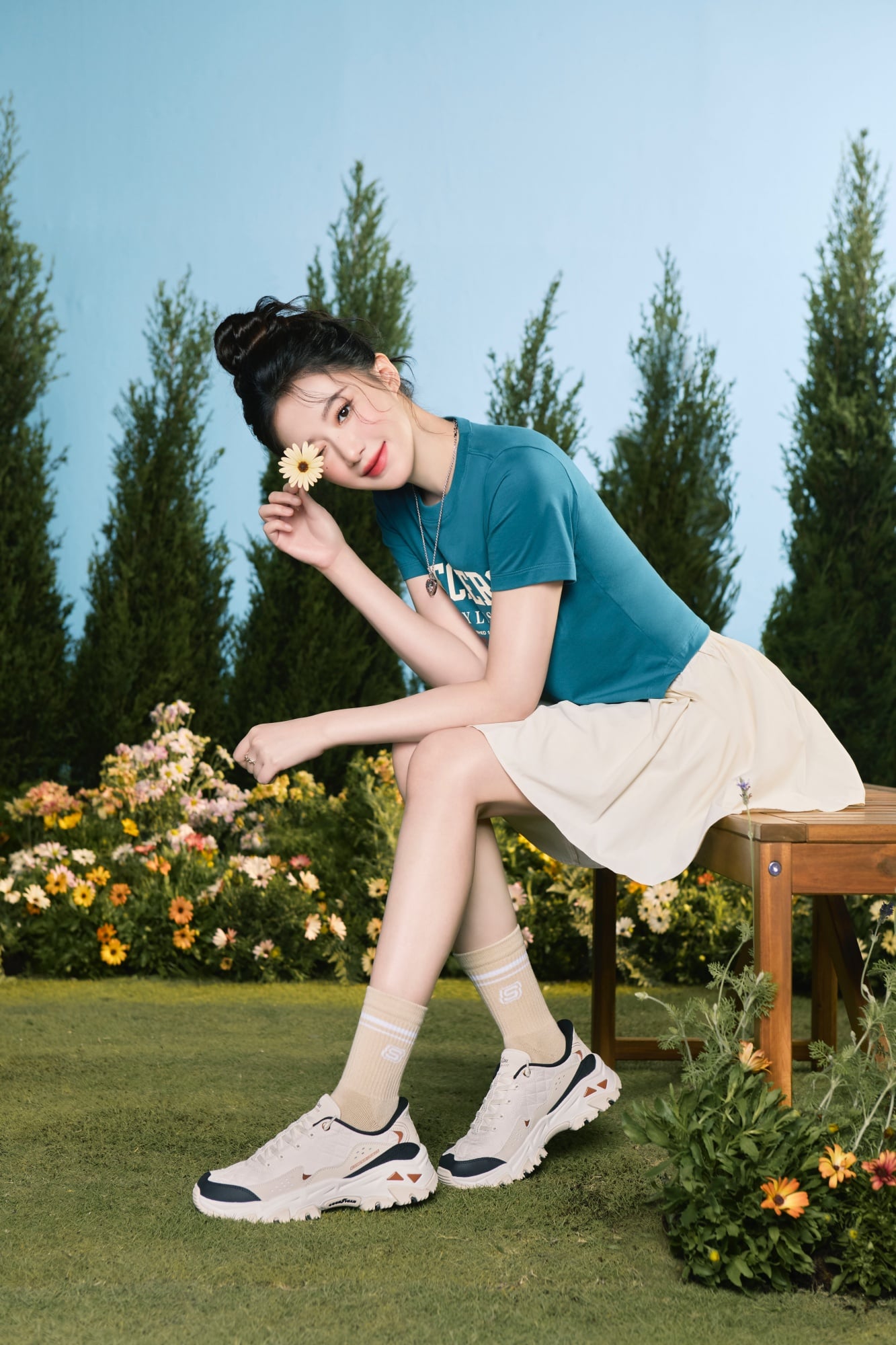 舒華穿上 SKECHERS 新鞋狂讚「甜酷並存」!Urban Outdoor 風格爆紅,D'LITE MAX、D'LITES HIKER 售價一次看!