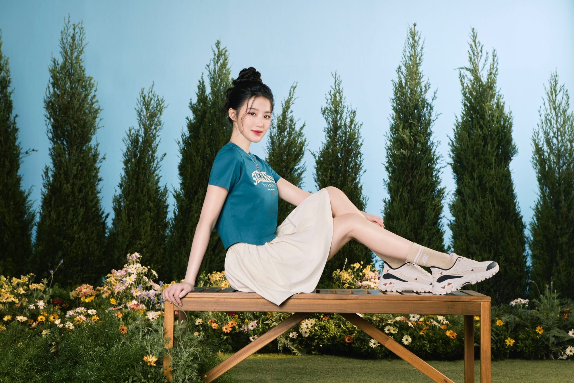 舒華穿上 SKECHERS 新鞋狂讚「甜酷並存」!Urban Outdoor 風格爆紅,D'LITE MAX、D'LITES HIKER 售價一次看!