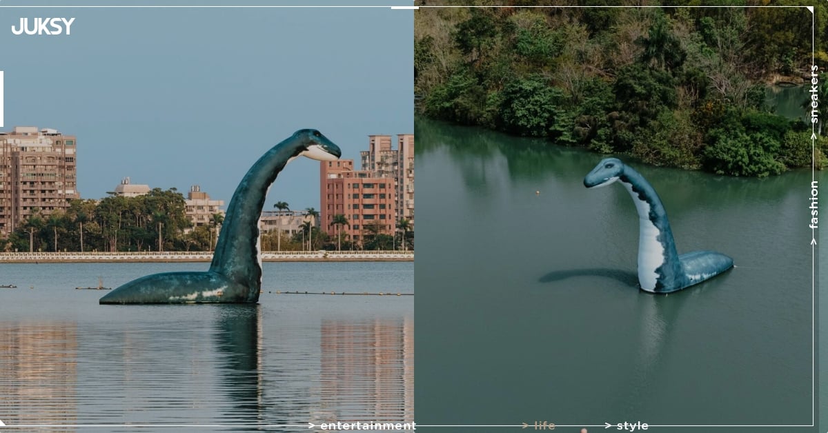 2026 高雄兒童節澄清湖水怪裝置藝術登場！9 公尺巨獸超吸睛引熱議！