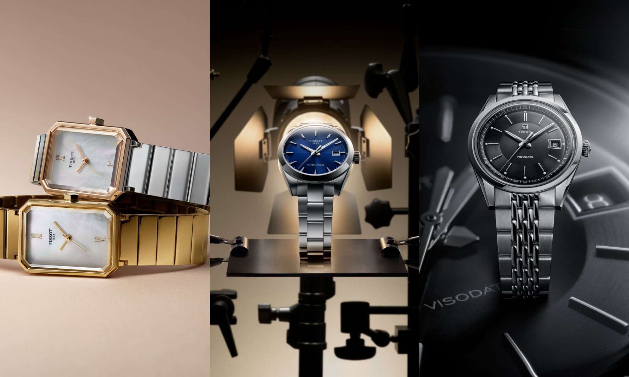 TISSOT 天梭表 2026 年狂推 3 款重磅新品！38mm 紳士錶、復古 Visodate、女性專款⋯一次看！