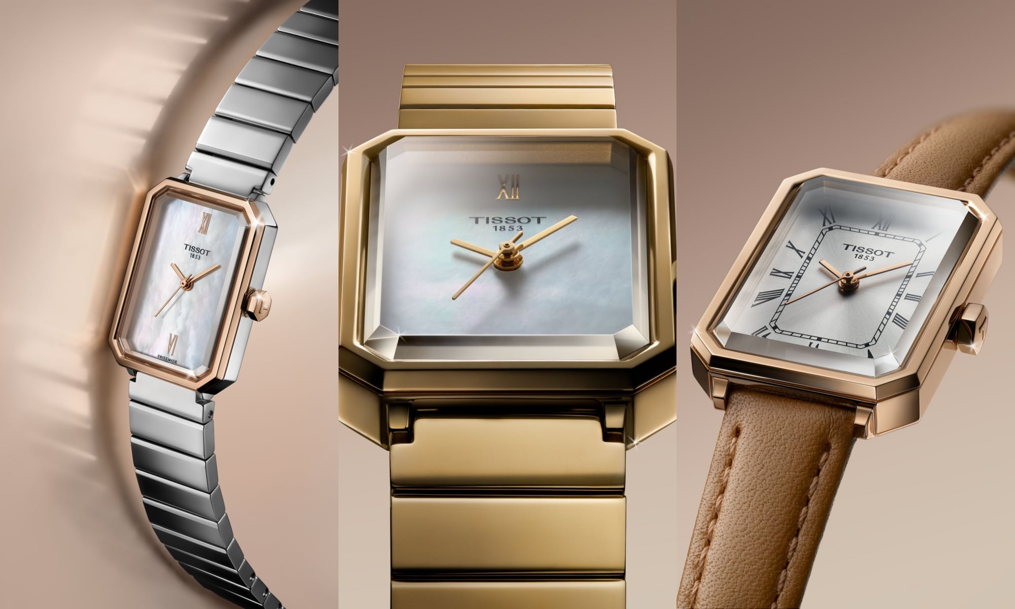 TISSOT 天梭表 2026 年狂推 3 款重磅新品！38mm 紳士錶、復古 Visodate、女性專款⋯一次看！