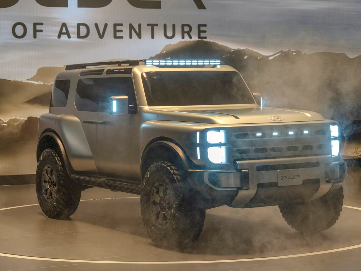 現代 Boulder 概念車紐約車展亮相 直搗福特 Bronco 越野市場