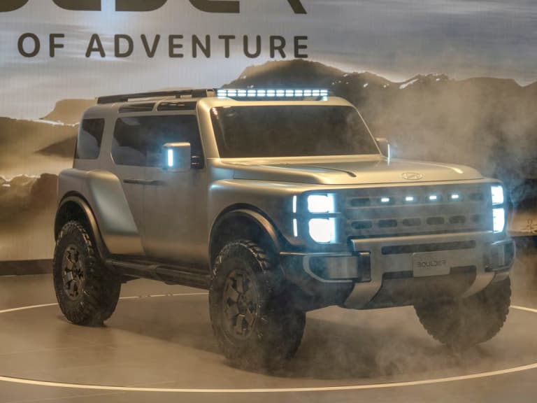 現代 Boulder 概念車紐約車展亮相 直搗福特 Bronco 越野市場